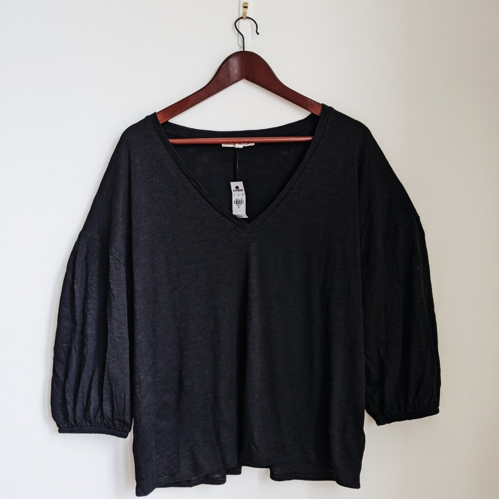 3 for 30 V-Neck Blouson Sleeve Tee